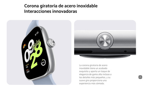 Redmi Watch 4 Obsidian Black - Negro Version Global Bisel Gris oscuro