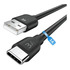 Cable Usb 1hora Cab251 Con Entrada Usb Salida Tipo C